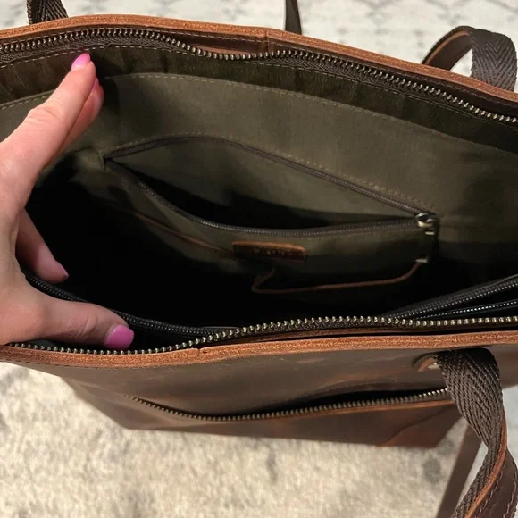 S Zone - NEW w tags Tote Bag - Brown in color - Picture 9 of 16